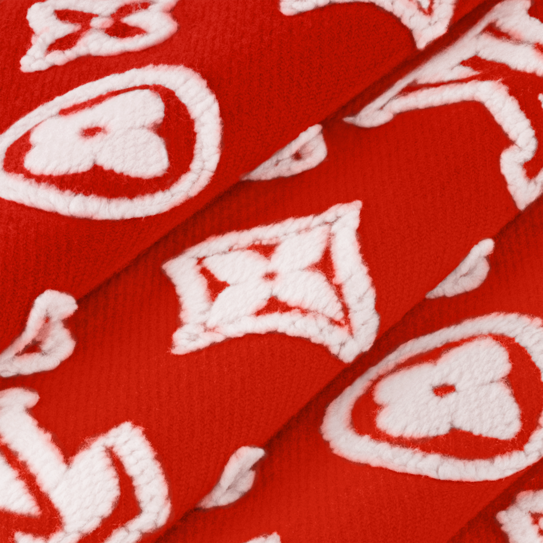 Louis Vuitton LV 3D 圍巾，NT$28,600