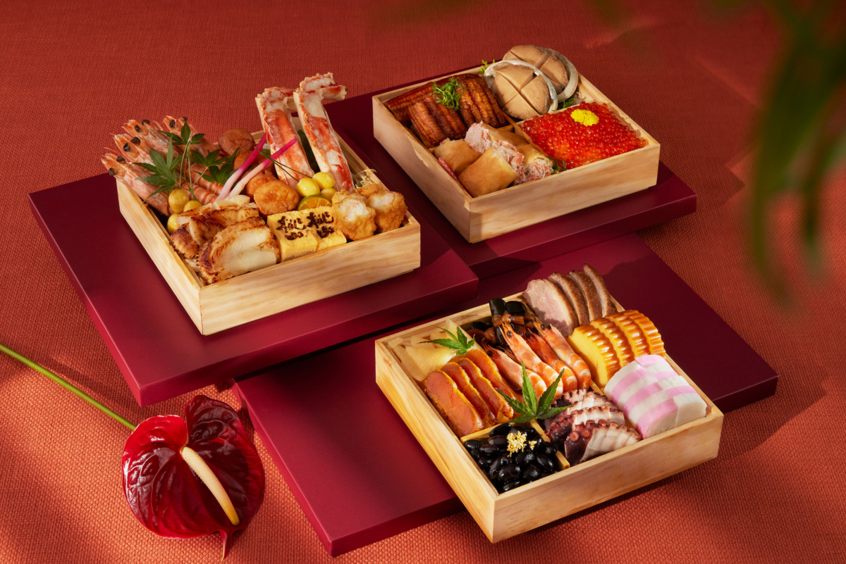 台北喜來登桃山「御節年菜おせち料理三段重」