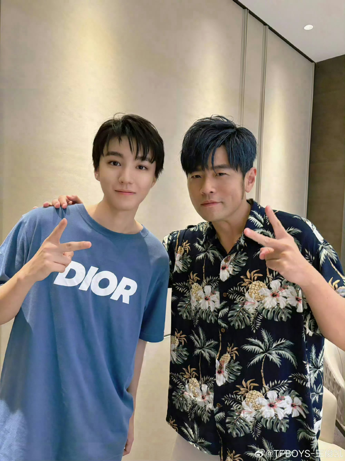 TFBOYS王俊凱是周杰倫的忠實小粉絲。