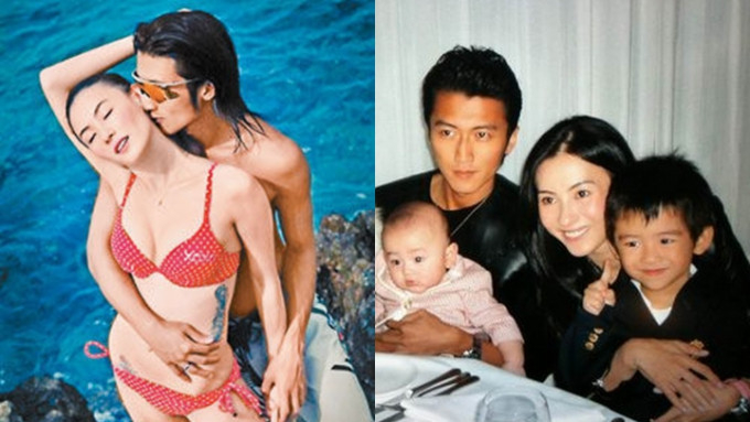 謝霆鋒、張柏芝婚後育有2名可愛的兒子。