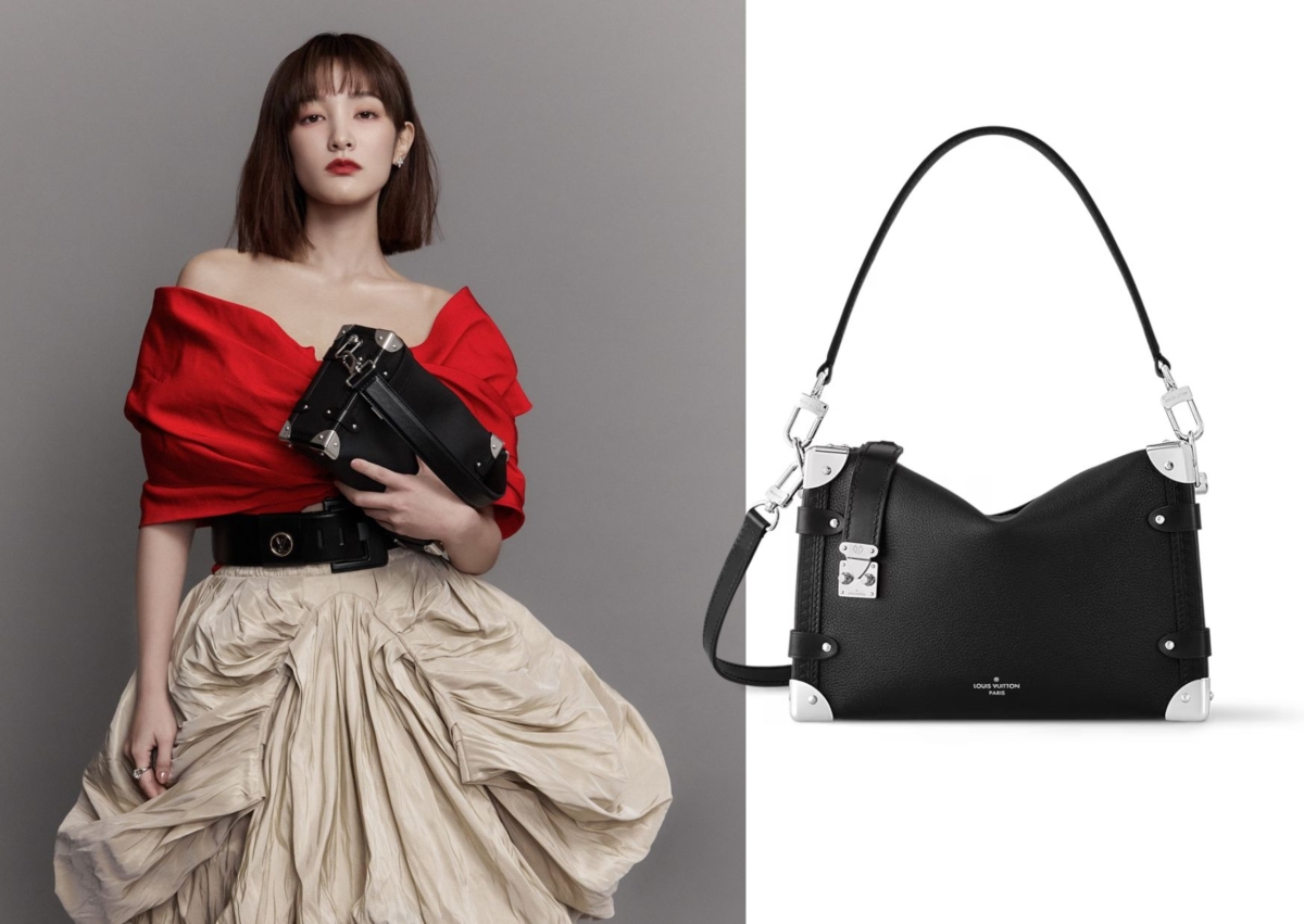 Louis Vuitton Side Trunk MM 黑色肩背包,NT$ 137,000