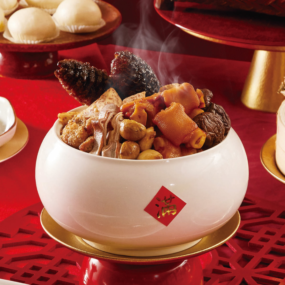 王品福滿烏參佛跳牆圖