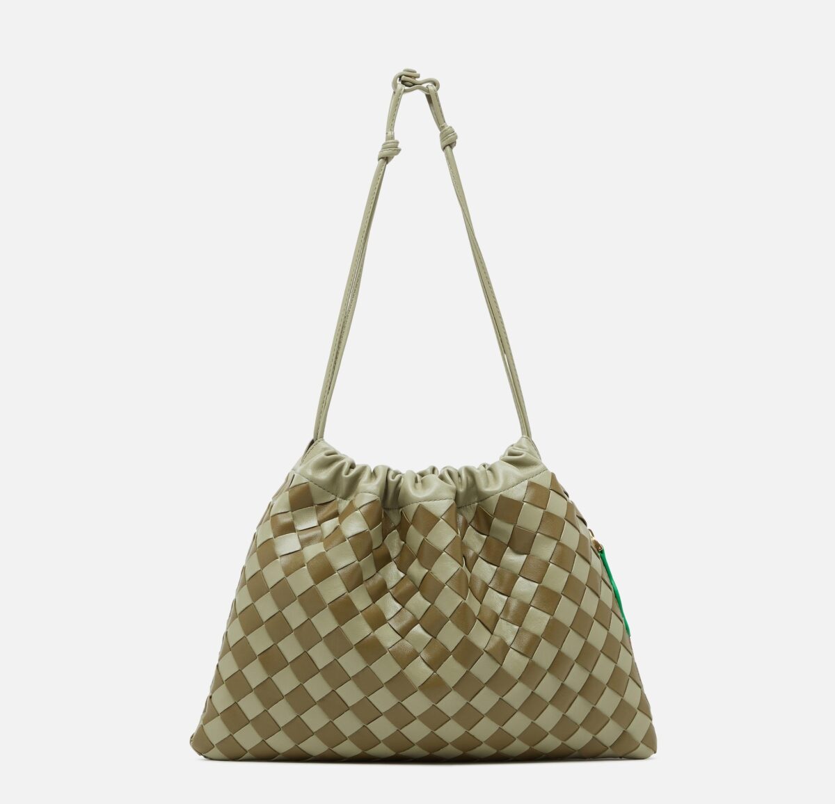 Bottega Veneta Dust 編織皮革肩背包,NT$ 71,000