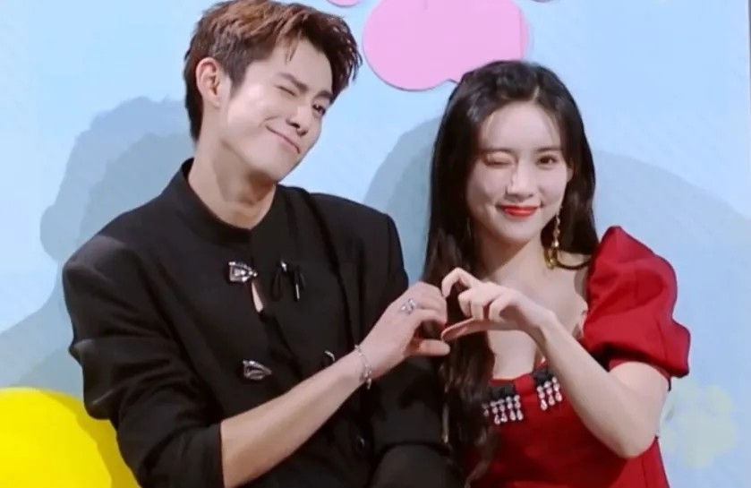 王鶴棣、孟子義因《五十公里桃花塢》被封為桃花塢姊弟。