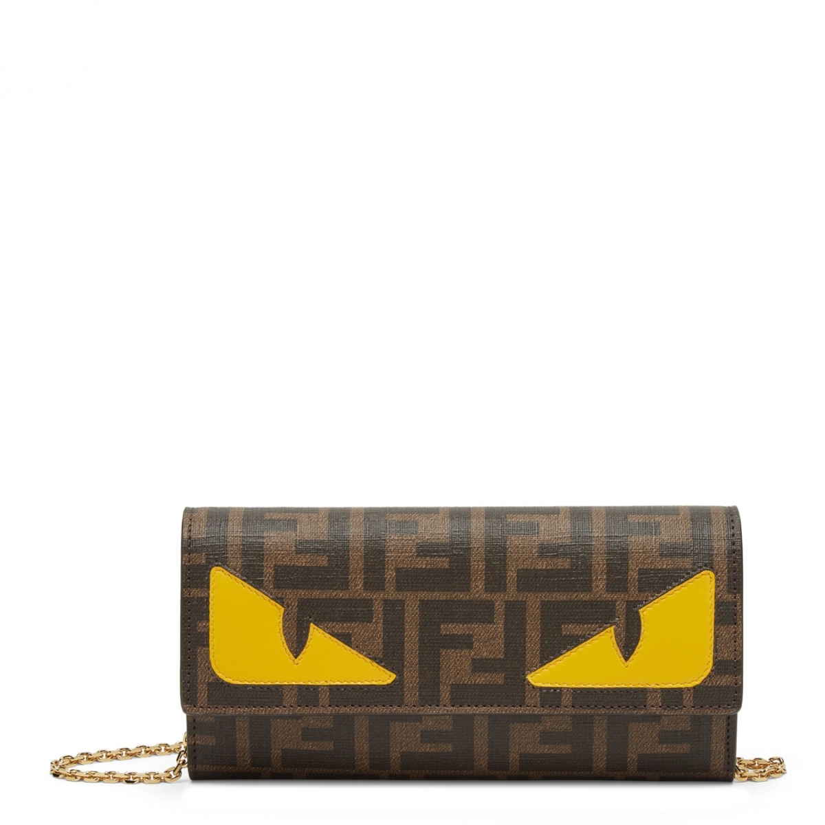 FENDI 2025 春節限定系列 FENDI Eyes 鏈帶款皮夾，NT$32,000