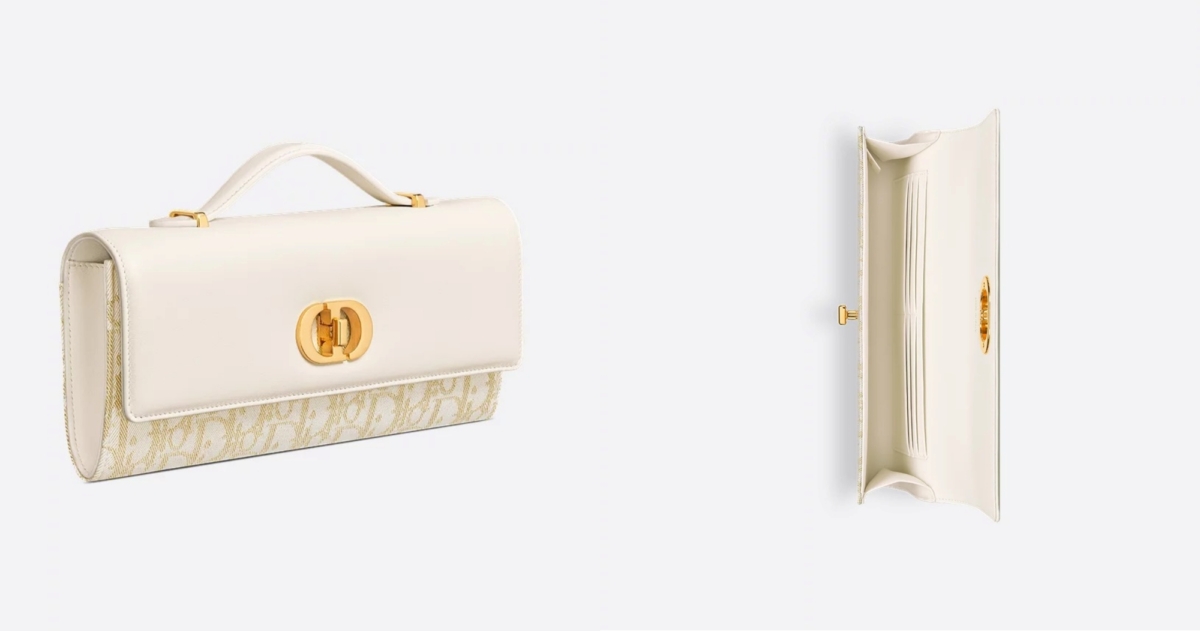 DIOR 30 Montaigne Top Handle 手拿包，NT$73,000