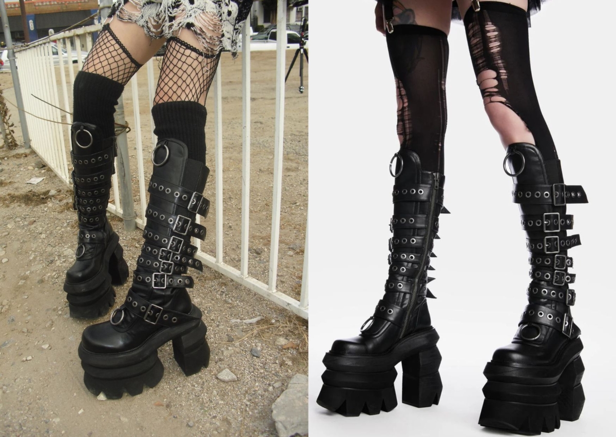 DollsKill NEVER A SELLOUT PLATFORM BOOTS，NT$ 5,539