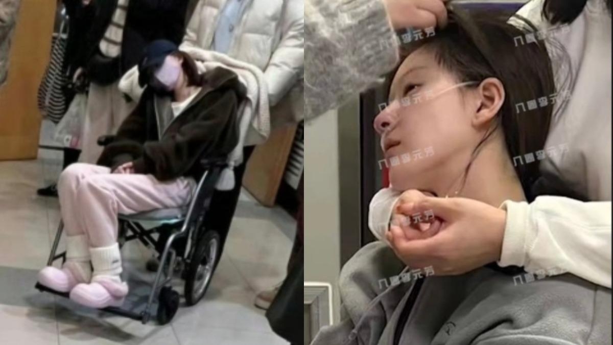 趙露思因罹患憂鬱症、失語症身心崩潰，最嚴重時必須坐輪椅代步。