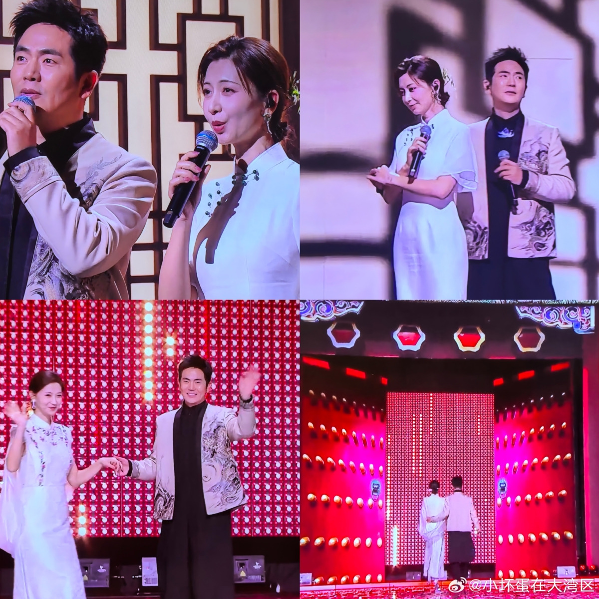 「眉姊姊」、「溫太醫」牽手互動超甜。