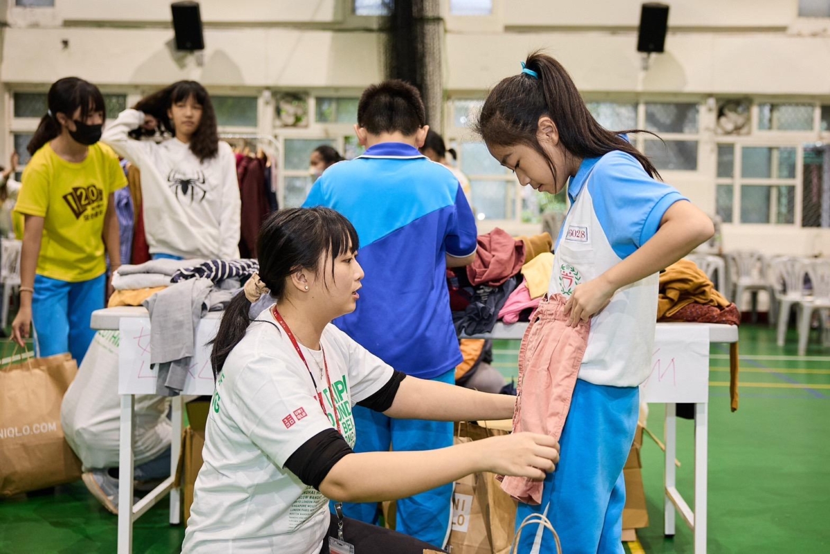 UNIQLO 2014年起就有「服裝回收再捐贈行動」