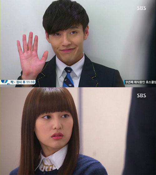 姜河那《繼承者們》孝信學長爆紅