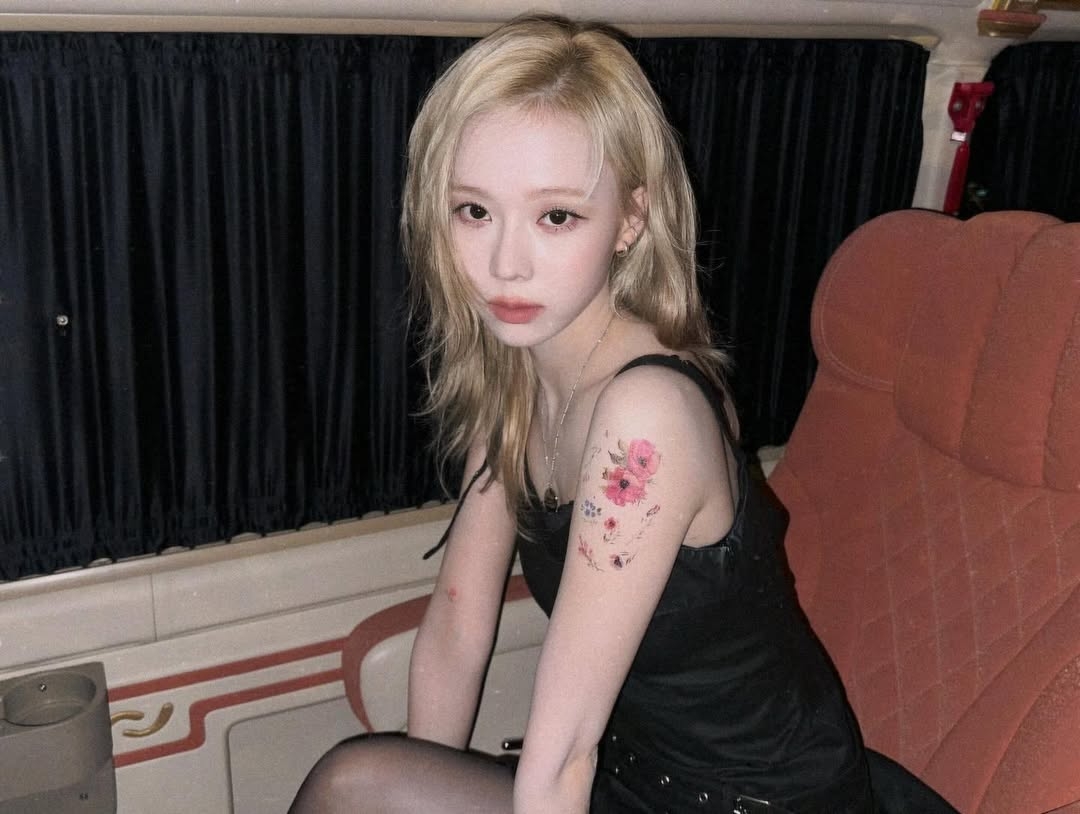 aespa Winterg刺青貼紙