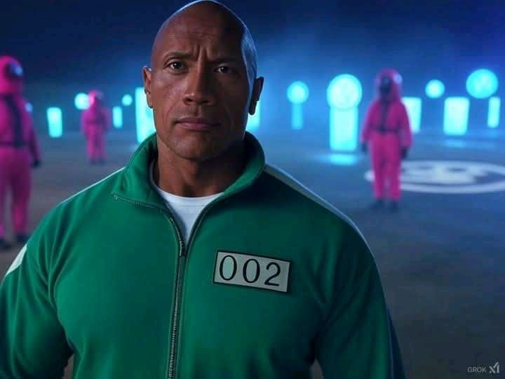 如果巨石強森參加《魷魚遊戲2》