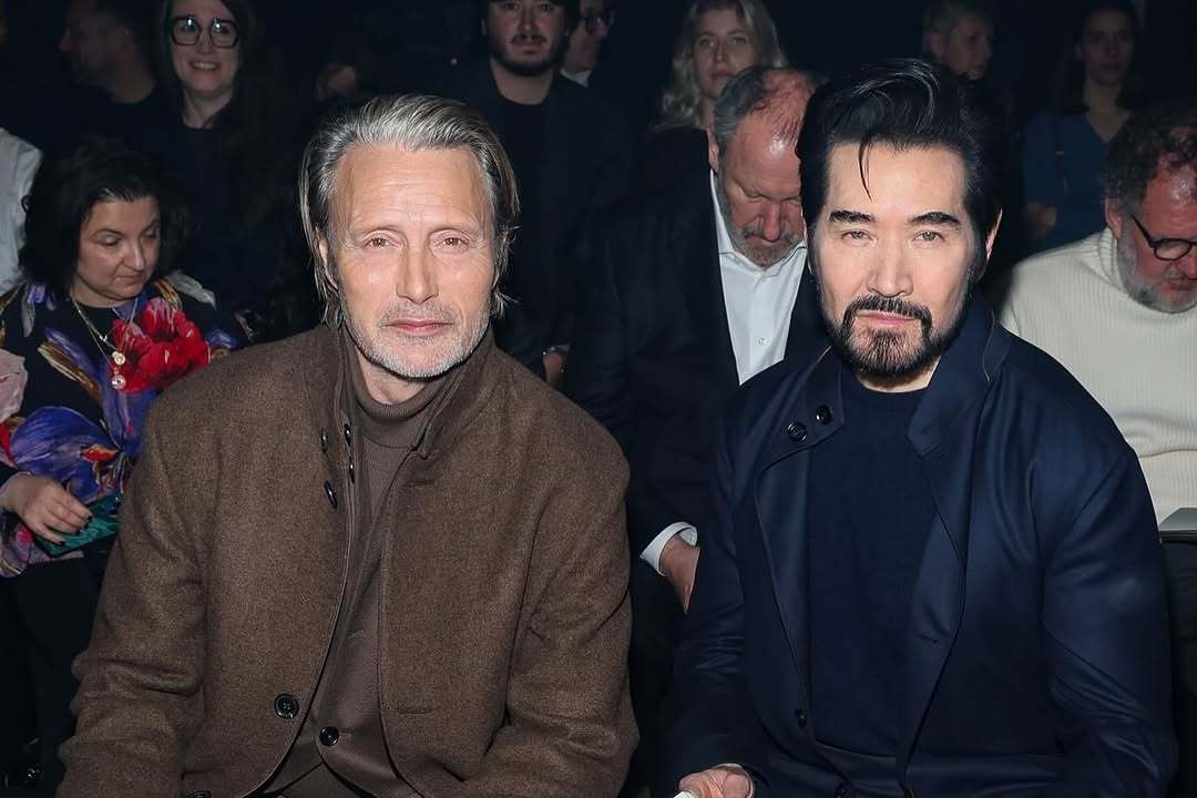 「麥叔」邁茲米克森、「混血男神」費翔同框讓網友們樂翻！