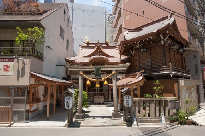 小網神社位於東京日本橋