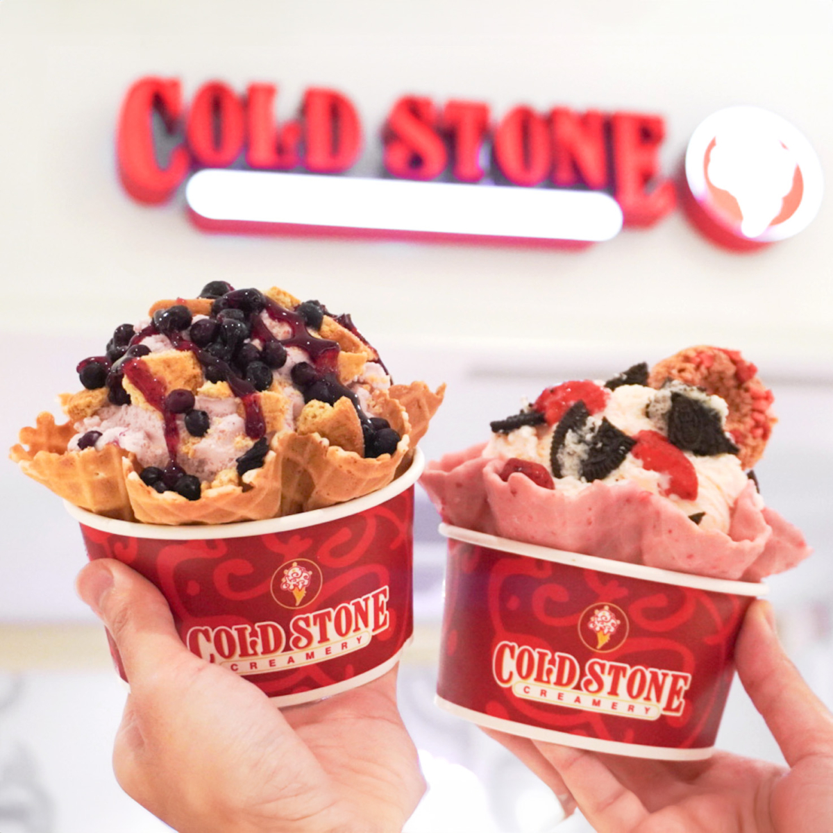 COLD STONE「紫莓樂園」現正熱賣中。