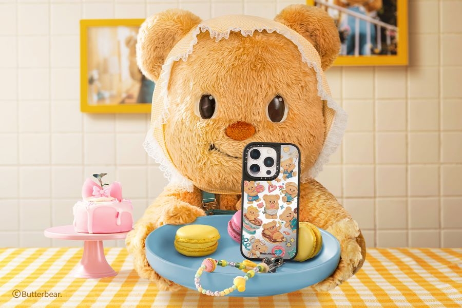 CASETiFY 攜手泰國人氣奶油小熊，推出以甜點為主題的全新聯名系列