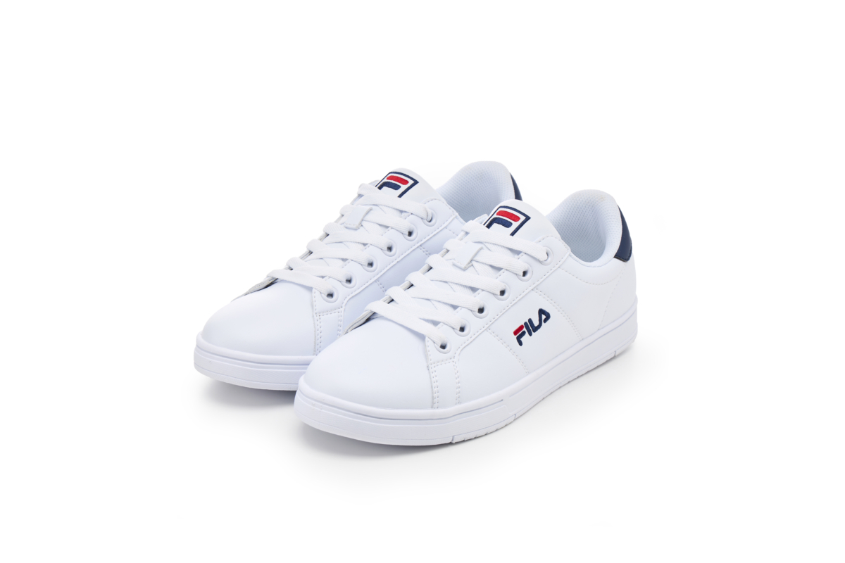 FILA 經典小白鞋-經典藍，NT$2280