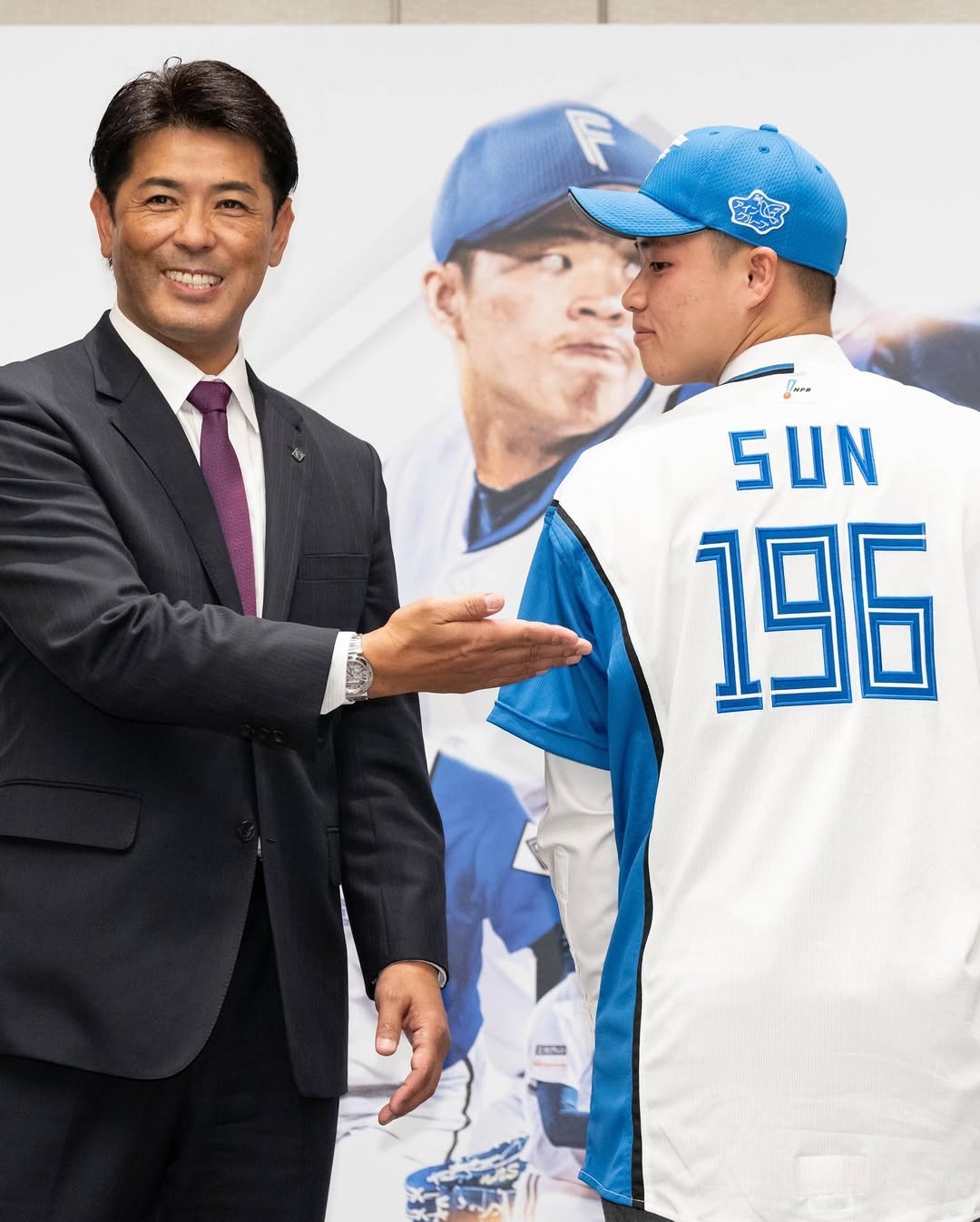 孫易磊加盟北海道日本火腿