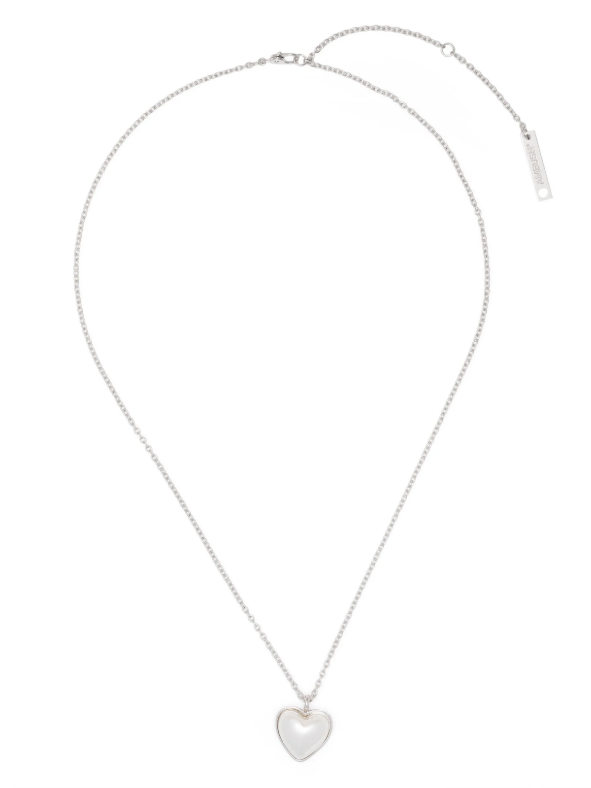 Ambush 立體愛心銀飾項鍊，NT$12,980