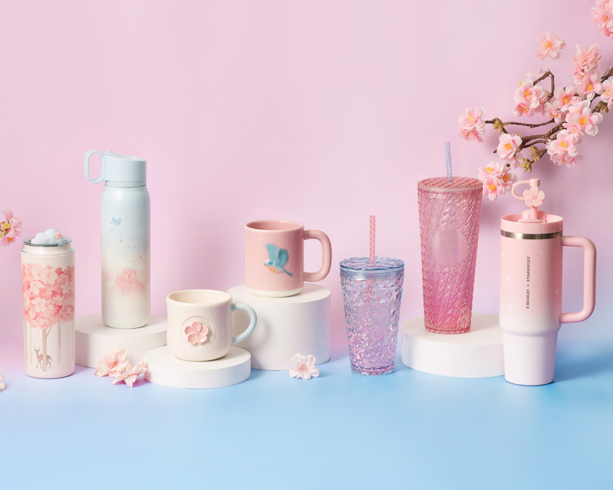 櫻花季最受歡迎的粉紅系列商品