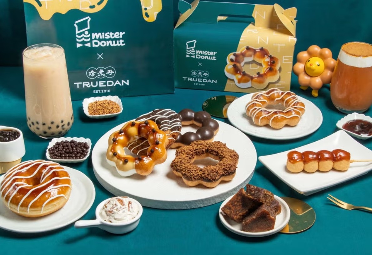 Mister Donut X珍煮丹聯名打造黑糖季9款新品，令人垂涎三尺！