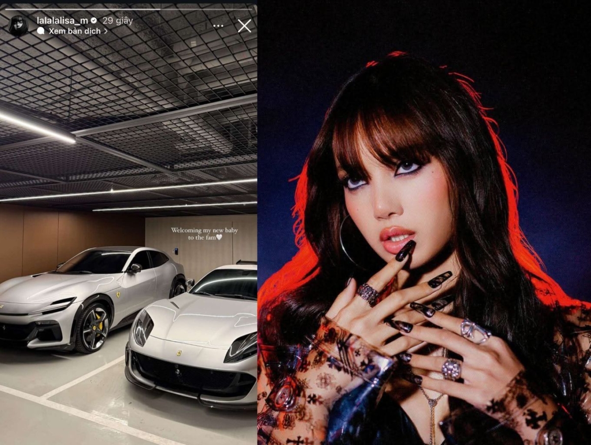 Lisa將價值超過2千萬的Ferrari Purosangue正式納入麾下。