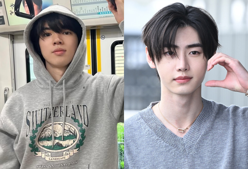 朴成訓(右)也曾是花式滑冰運動員，與車俊煥(左)一起訓練過。