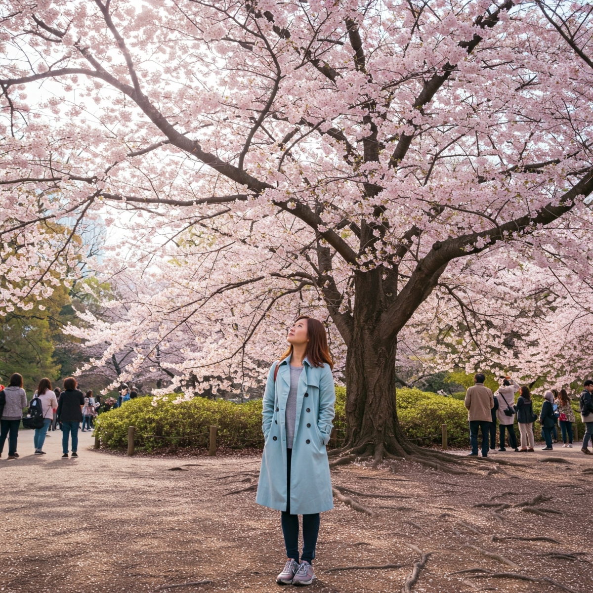 前往東京賞櫻
