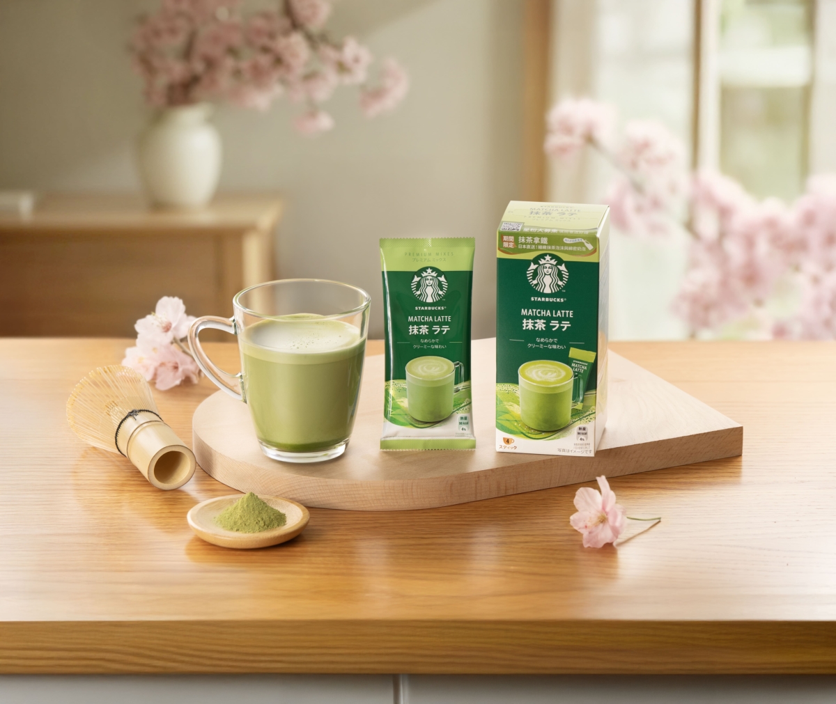 嚴選日本抹茶粉 「星巴克®抹茶拿鐵系列」強勢回歸