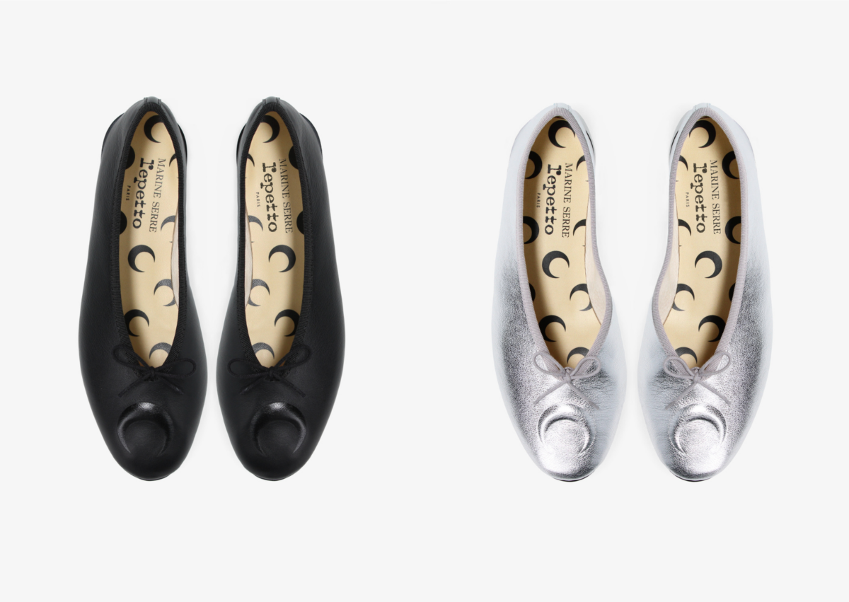 Repetto x Marine Serre Lilouh 芭蕾舞鞋，NT$ 15,800
