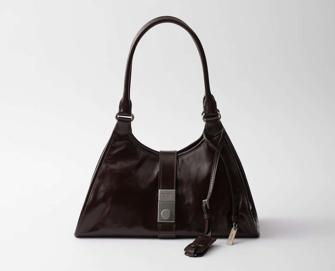 Prada 中號皮革手提袋,NT$ 115,000