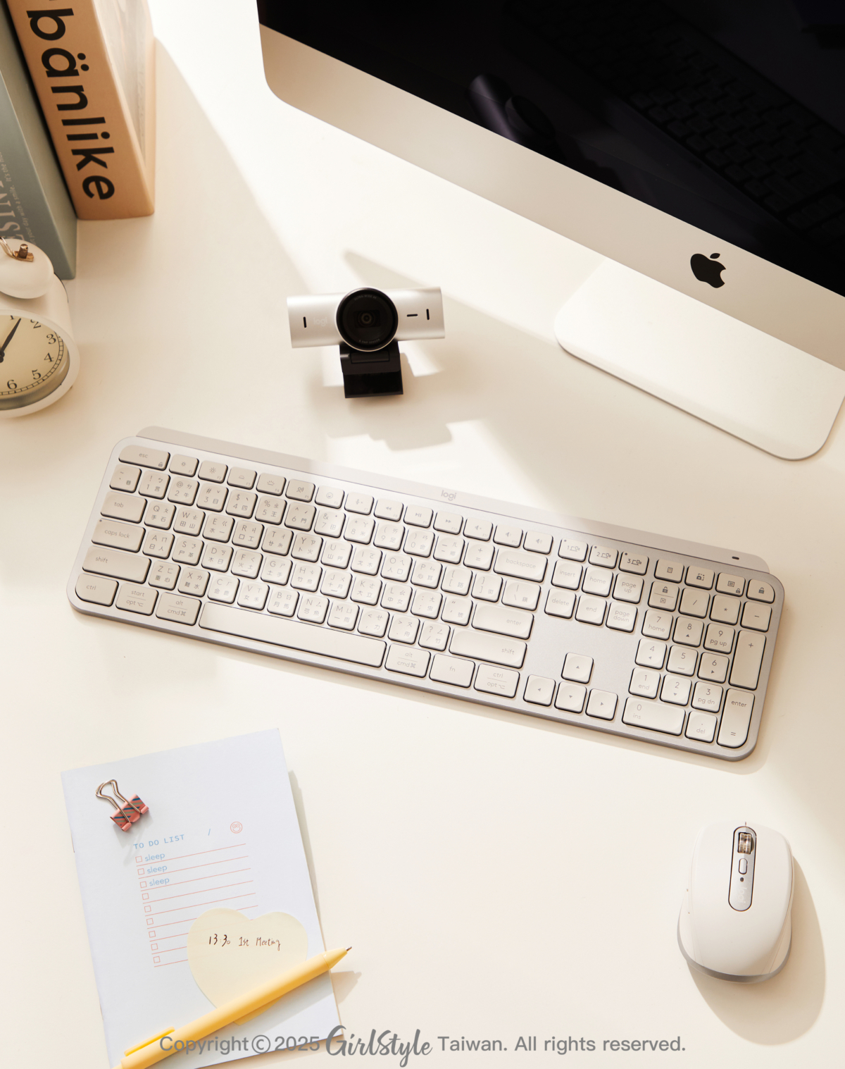 Logitech MX Keys S + MX Anywhere 3S + MX Brio