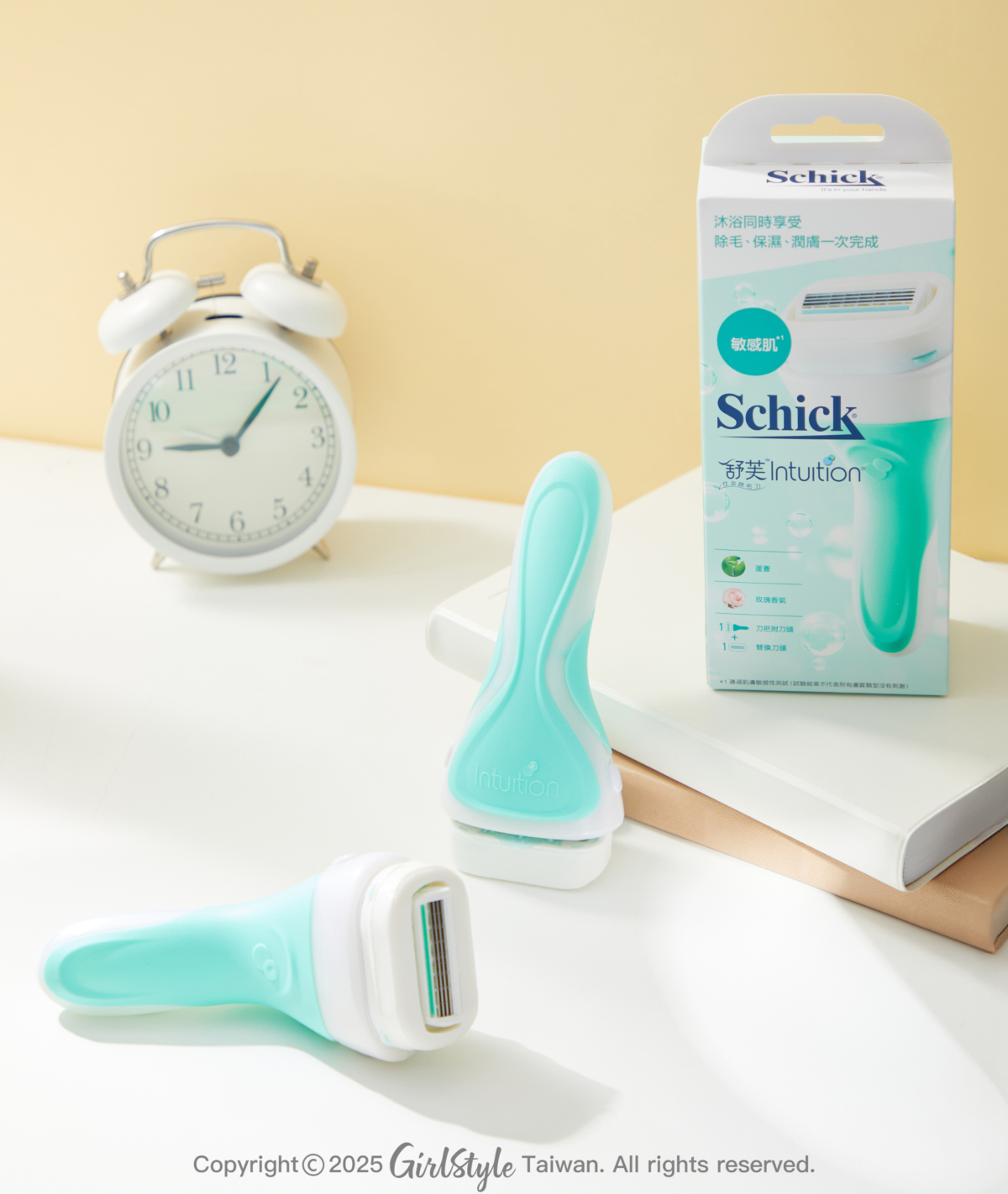 Schick 舒適牌｜舒芙仕女除毛刀-敏感肌