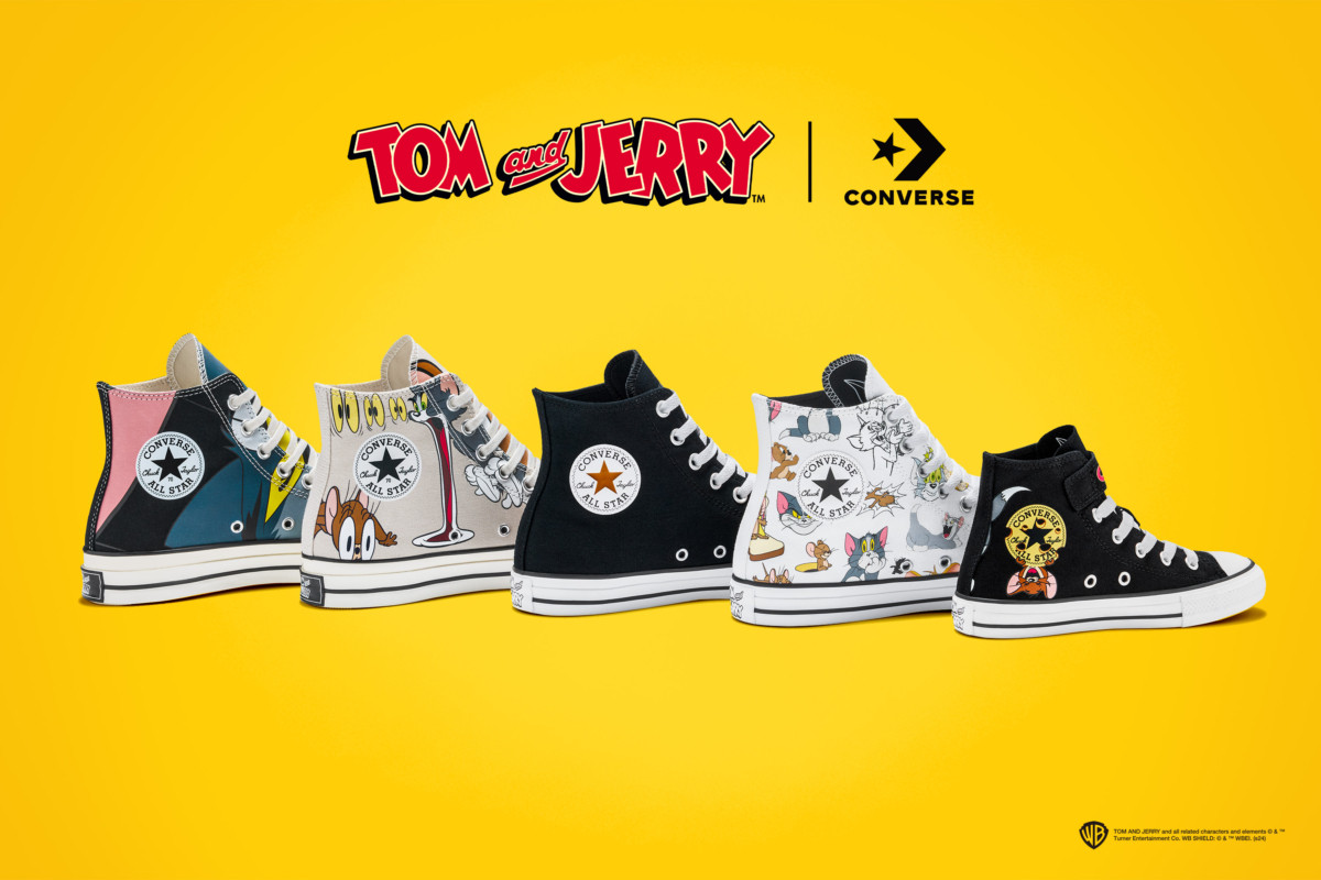 Converse 湯姆貓與傑利鼠85週年聯名款