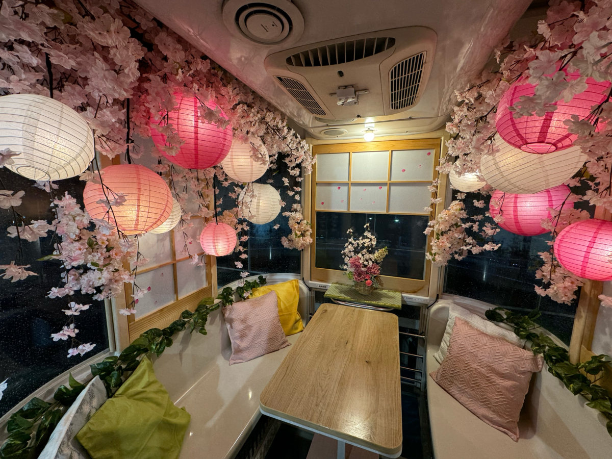 日本最高摩天輪「OSAKA WHEEL」迎櫻花季