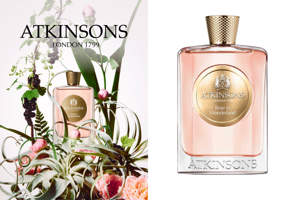 ATKINSONS阿特金森 玫瑰仙境淡香精（千葉玫瑰精粹與玫瑰露） NT$6,250元／100ml