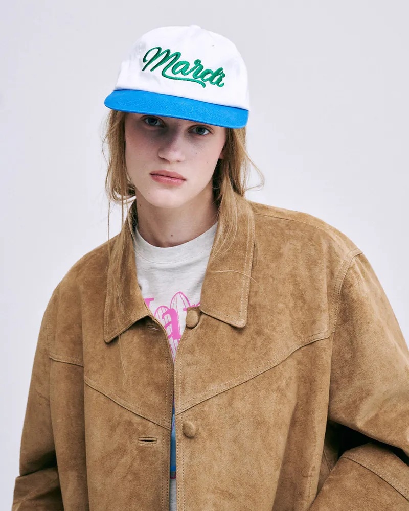 MARDI MERCREDI 雙色復古棒球帽，NT$1,480