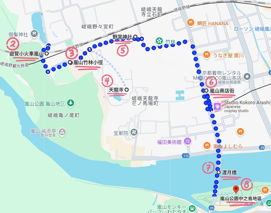 京都嵐山賞櫻路線推薦