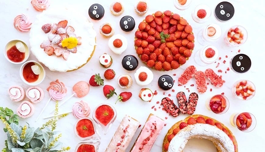 池袋JR東日本大都會大飯店38正式舉辦「Suica企鵝草莓甜點饗宴」。