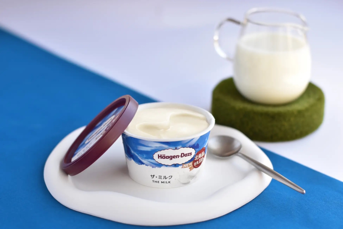 日本哈根達斯新品「THE MILK」令人躍躍欲試。