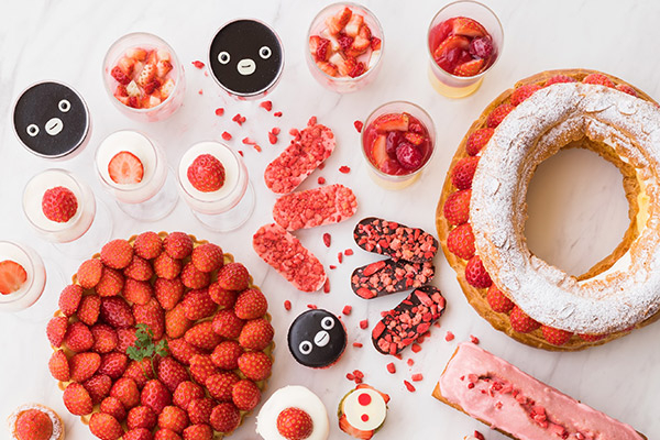 草莓控最適合來到「Suica企鵝草莓甜點饗宴」大快朵頤！