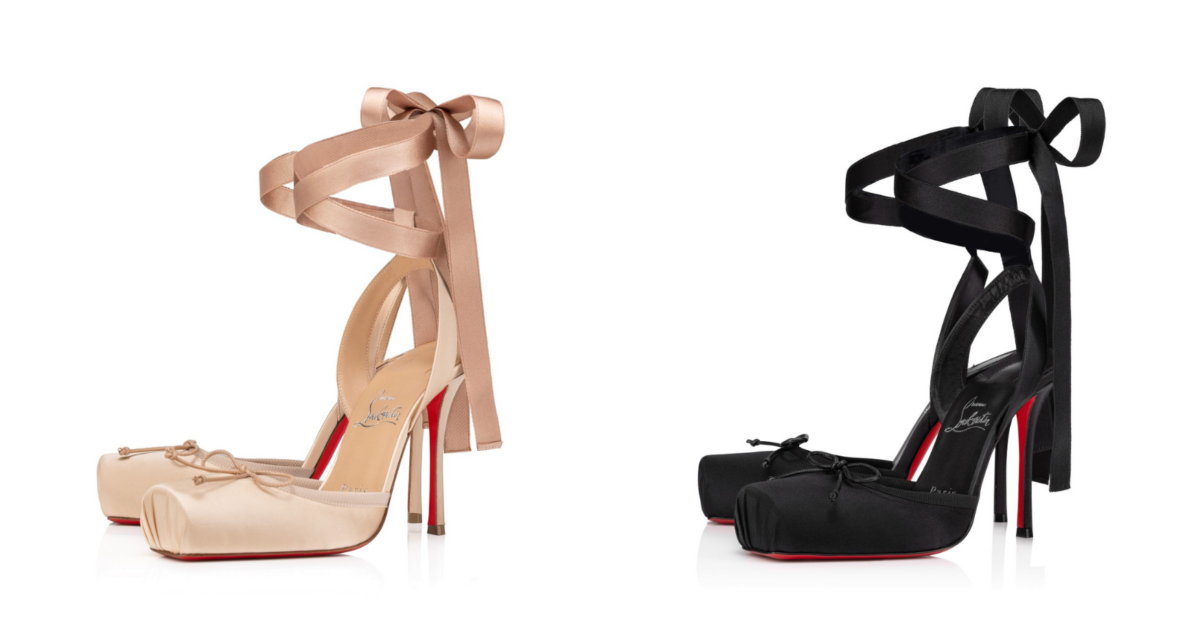 Christian Louboutin Cassia Lace Up 芭蕾舞鞋，NT$ 38,800