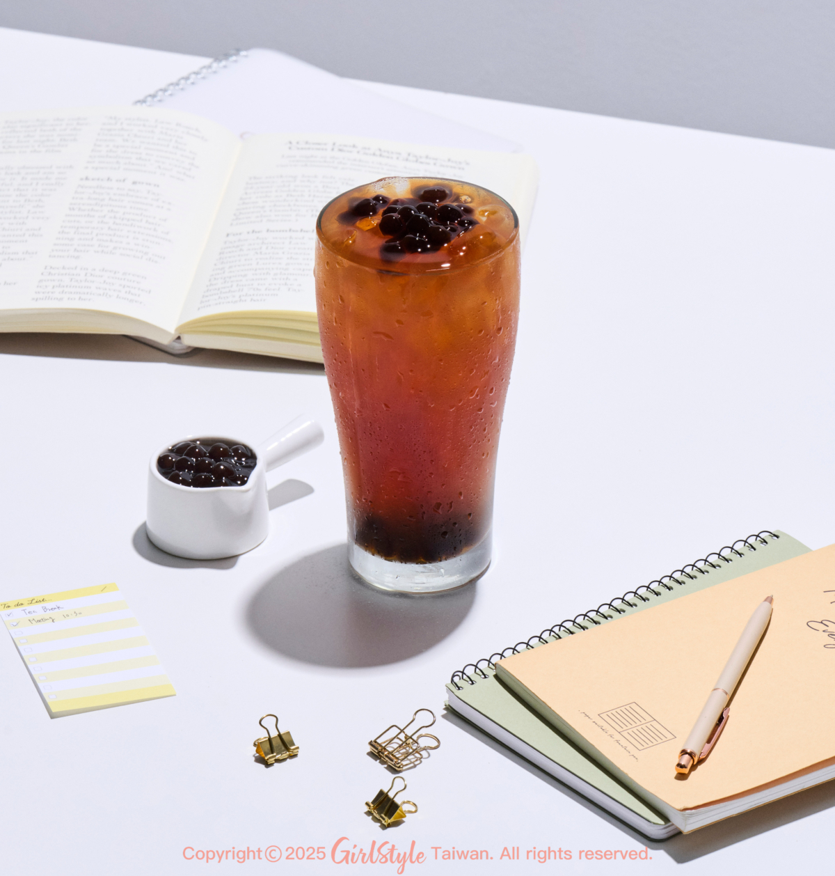CITY TEA 現萃茶｜琥珀小葉紅茶＋原味黑珍珠