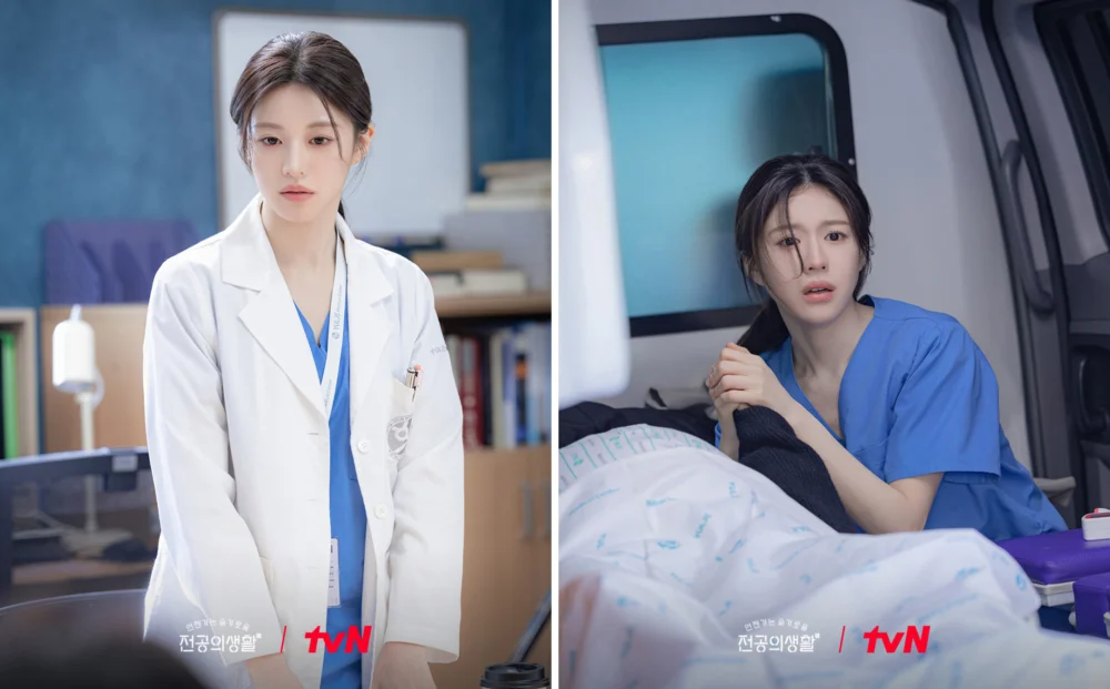 高允貞在飾演鐘路律帝醫院婦產科第1年住院醫生「吳怡瑛」