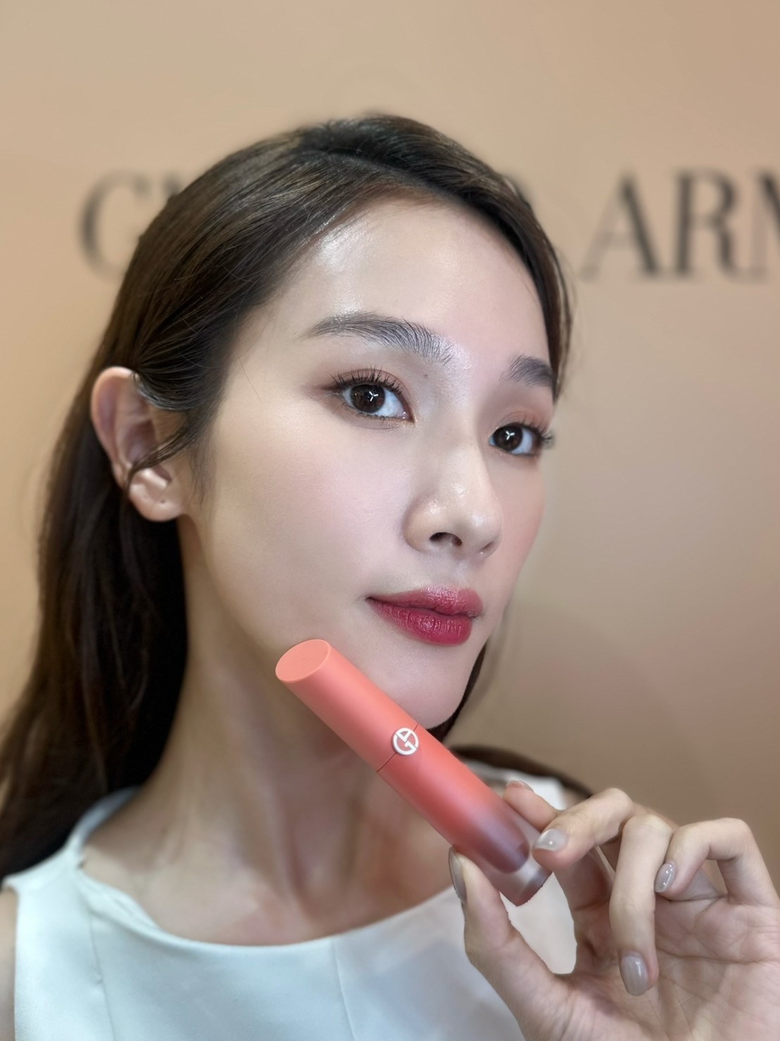 Armani Beauty 奢華絲緞訂製水唇釉 威尼斯日出限定版4ML ,NT$1,600