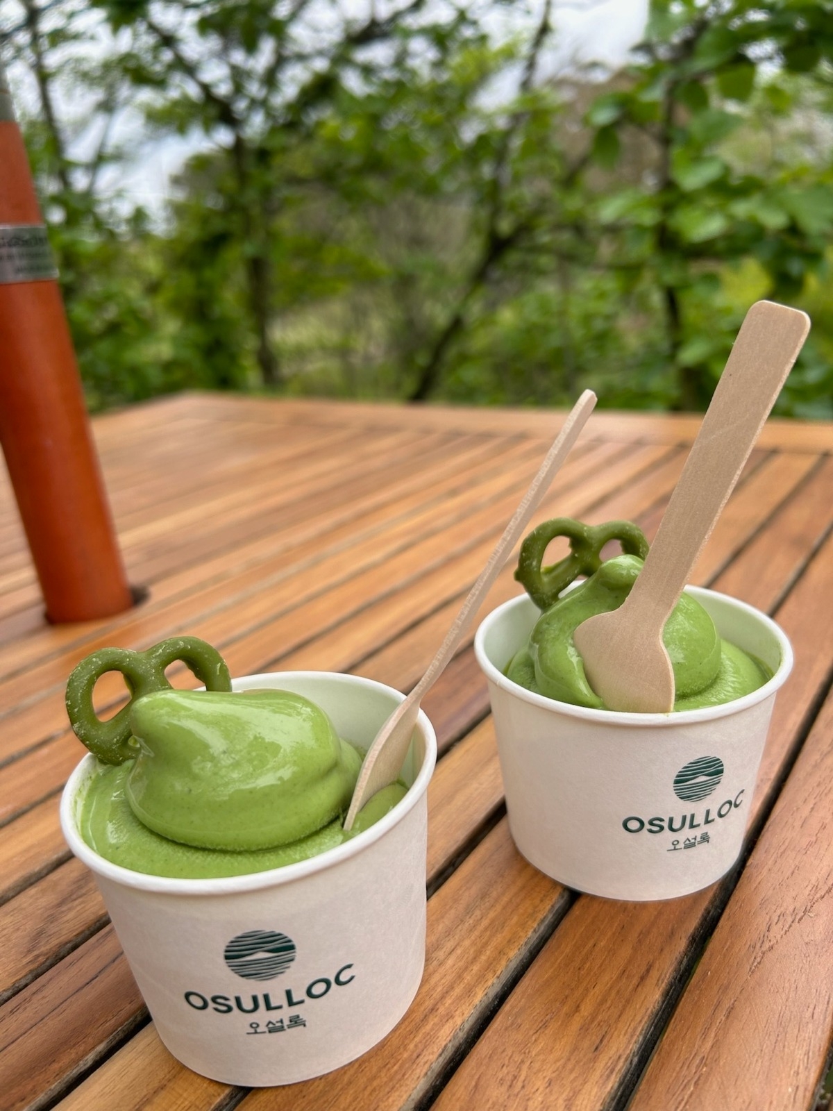 Osulloc茶博物館(오설록 티뮤지엄)冰淇淋必吃