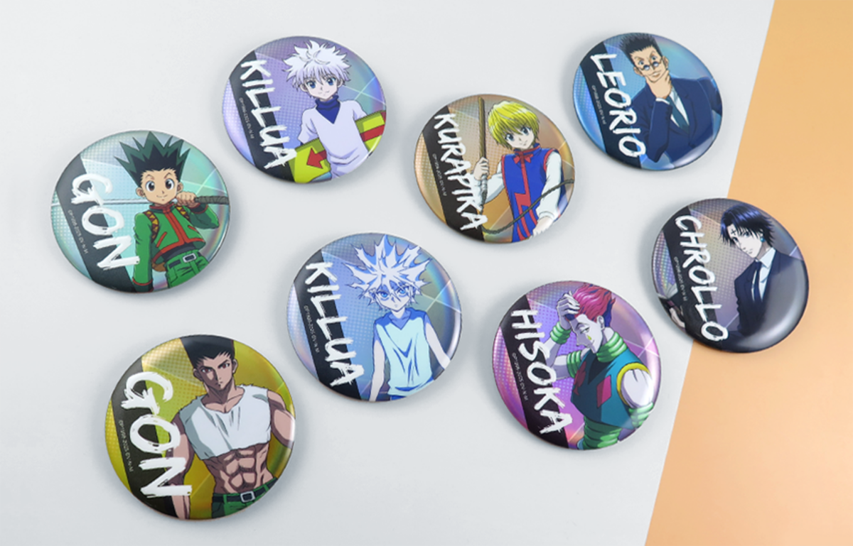 限量獵人光釉浮雕徽章90元(共8款)