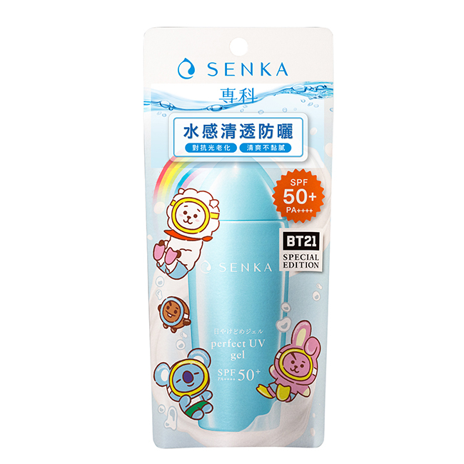 專科全效防曬水凝乳BT21特別版SPF50+・PA++++80mlNT$400
