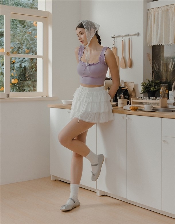 WAVE SHINE 挺波衣-公主系列 樂佩荷葉撞色邊,NT$990